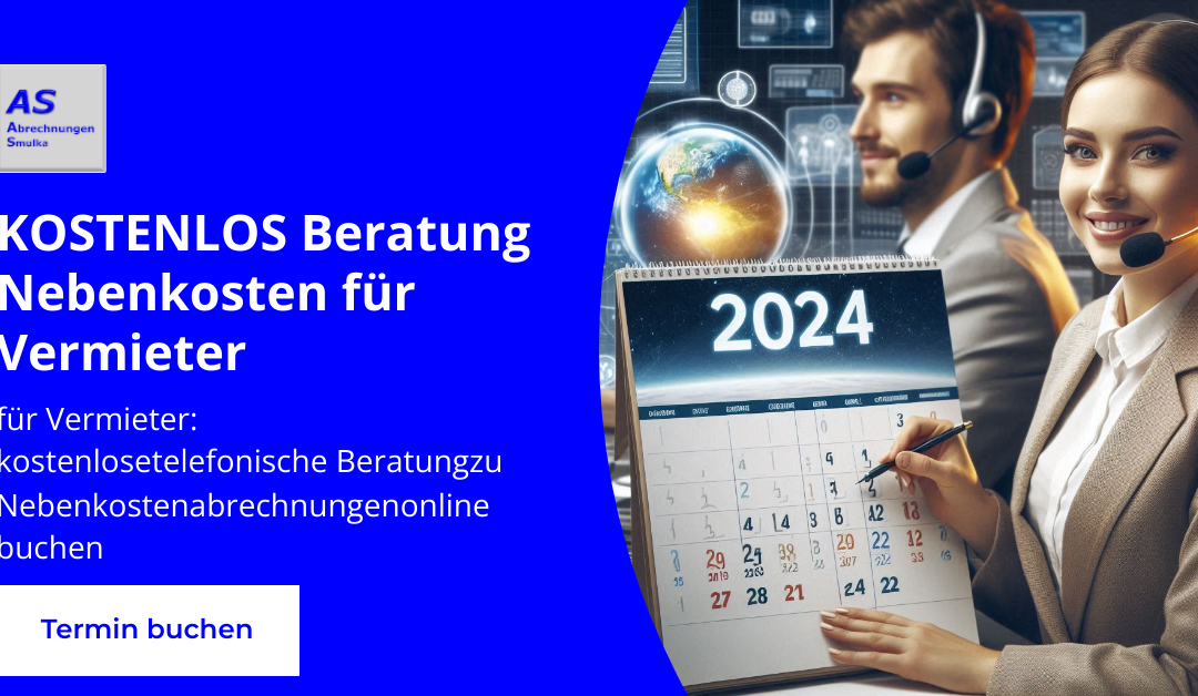 0,00€ Beratung Nebenkostenabrechnung am Telefon f. Vermieter