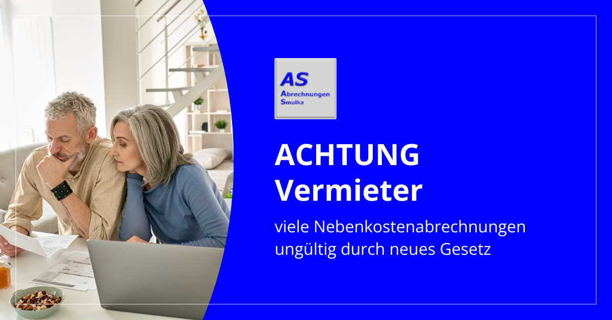 Vorsicht Vermieter - Kohlendioxidkostenaufteilungsgesetz