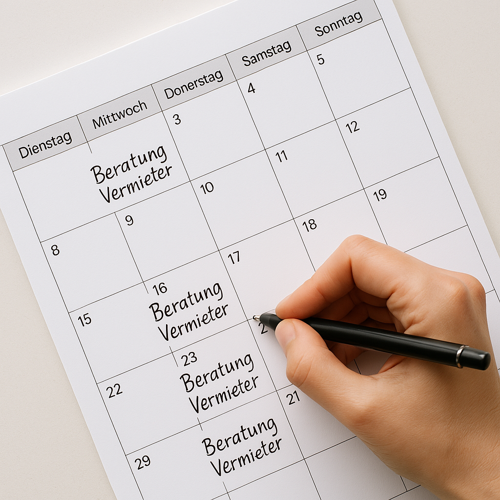 kostenlose Beratung f. Vermieter – Terminvereinbarung kostenlose Beratung f. Vermieter - Terminvereinbarung